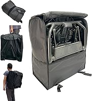 Vista 1 de AICTIMO Bolsa de almacenamiento universal para cochecito, bolsa de transporte, accesorios de viaje para cochecito Cybex Eezy, Peg Perego Selfie