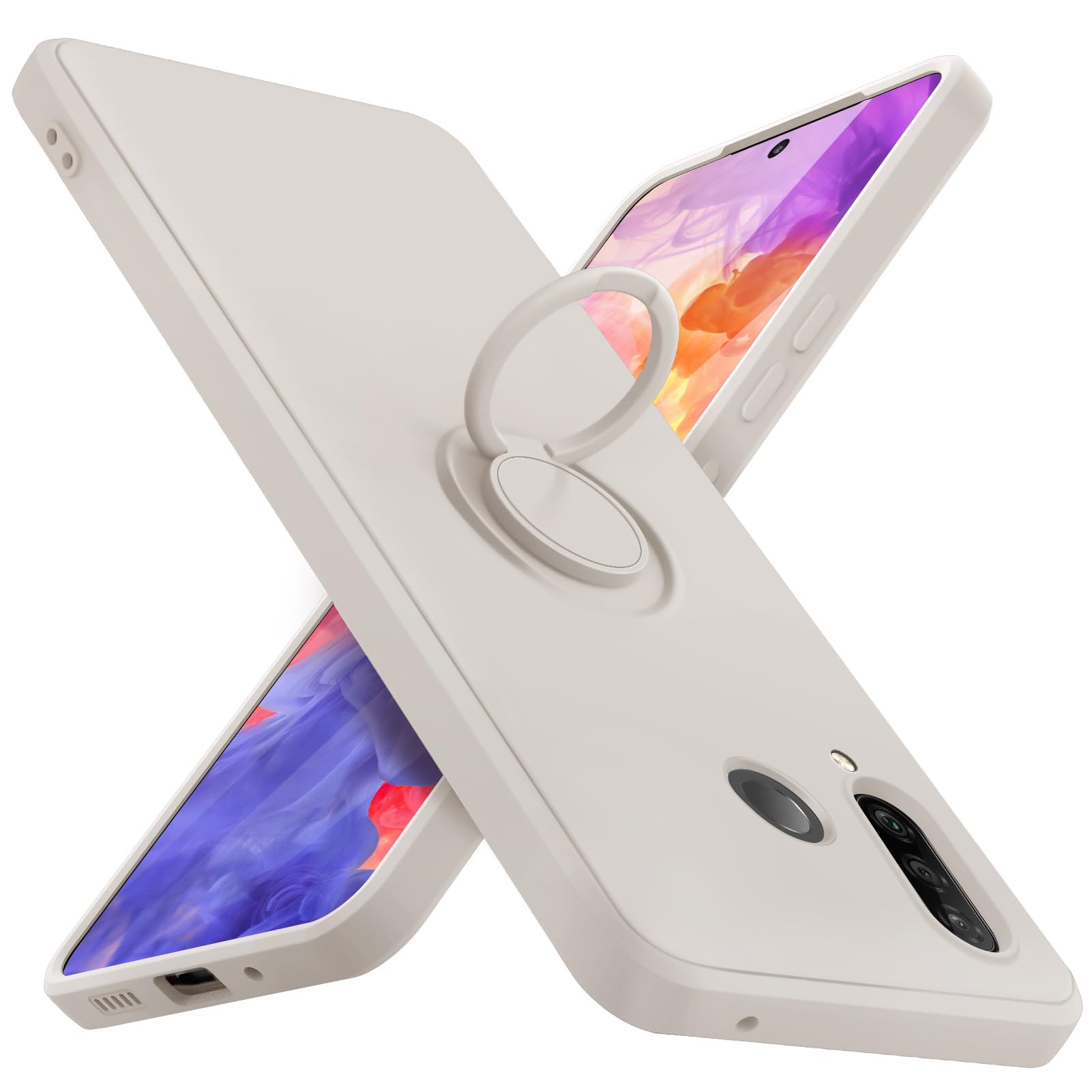 Amazon.co.jp: CQTMYWL 対応 HUAWEI P30 Lite 用の ケース リング
