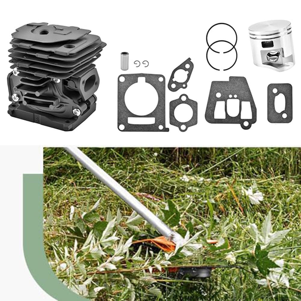 Kit de pistón de cilindro esencial con juntas para desbrozadoras FS240 FS240C FS240R para reparaciones aerodinámicas