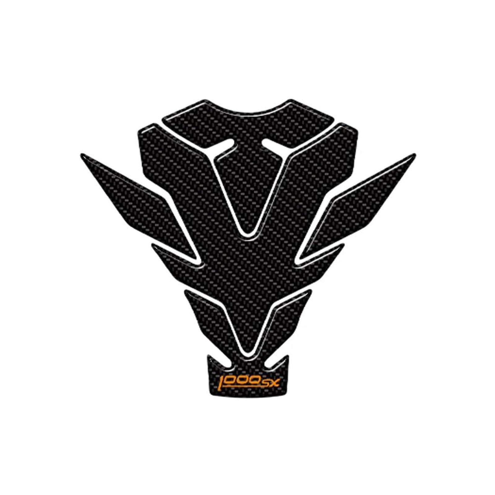 Jtwmty Color14 Motorcycle Fuel Tank Side Stickers Decals Fishbone Motorbike Sticker For Kawasaki For Z1000sx 2020 Bike Tank Film(Color14)