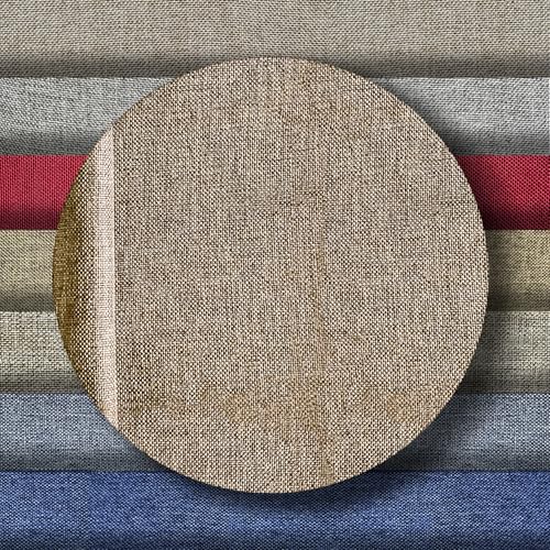 Tela para Tapizar Sillas 2x1,40 M. Telas para Sofas, Sillones, Cojines. Antidesgarro y Resistente. Loneta por Metros. (Beige oscuro)