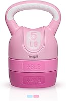 Vista 1 de Juegos de pesas rusas Yes4All - Juego de pesas rusas ajustables para entrenamiento de fuerza - Pesas rusas con peso ajustable para entrenamientos