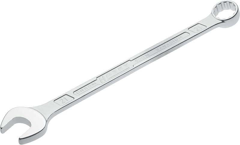 Chave Combinada Hazet 600N-21 de 21 mm com Cabeça Estrela Inclinada a 15°