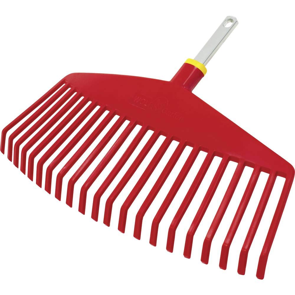 WOLF-Garten UIMC Multi-Change Leaf Rake Lawn Care Tool Head, Red, 46.5x6.5x4.2 cm