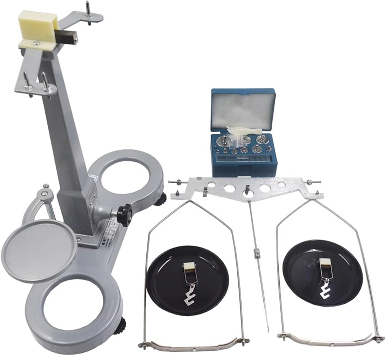 Mechanical Balance, 500g 0.02g High Precision Single Lever Table Balance Scale, with Standard Weights, Physical Mechanics Experimental Equipment Teaching Aids