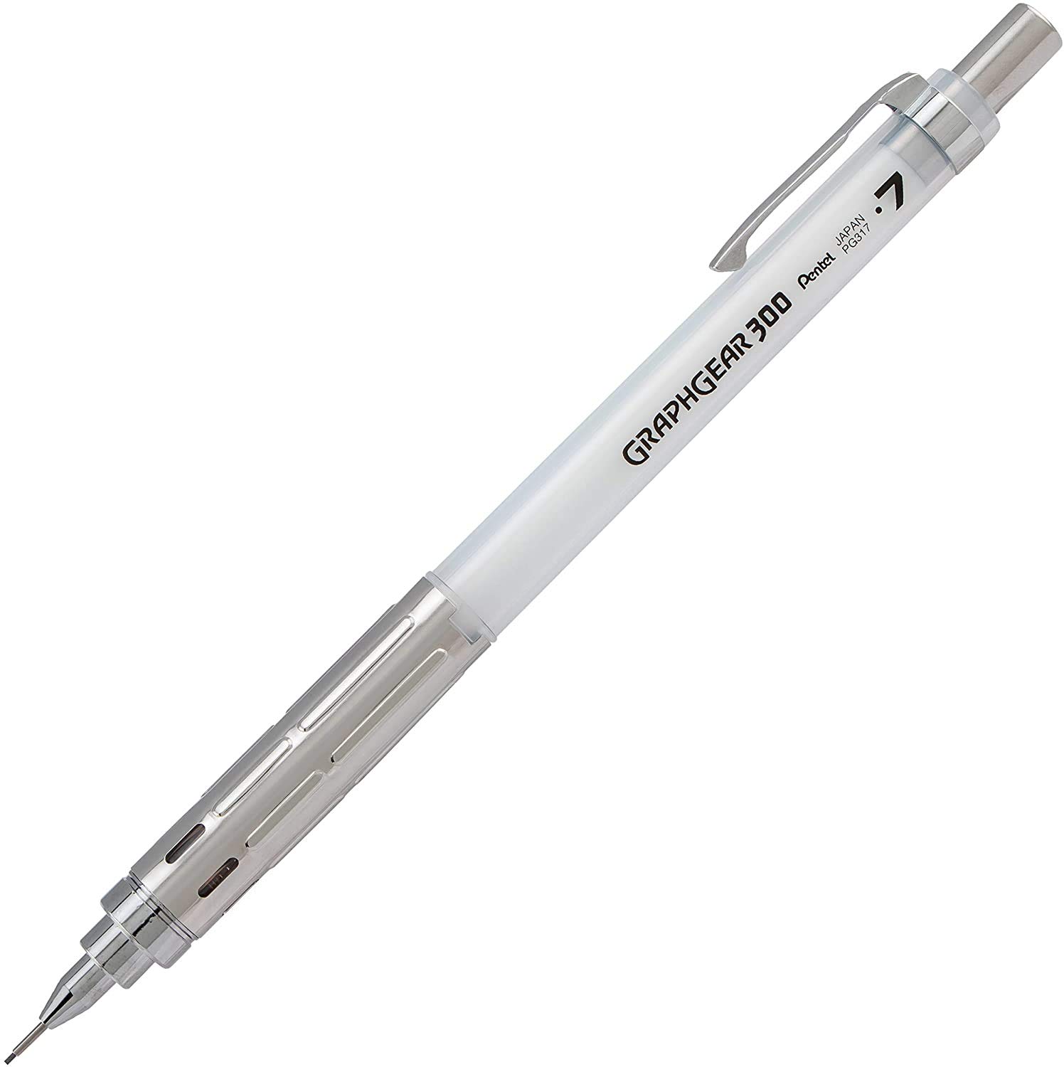 Pentel PG317-TWX (0.7 mm) Teknik Çizim ve Yazı İçin Mekanik Kurşun Kalem, Orijinal Kutusunda