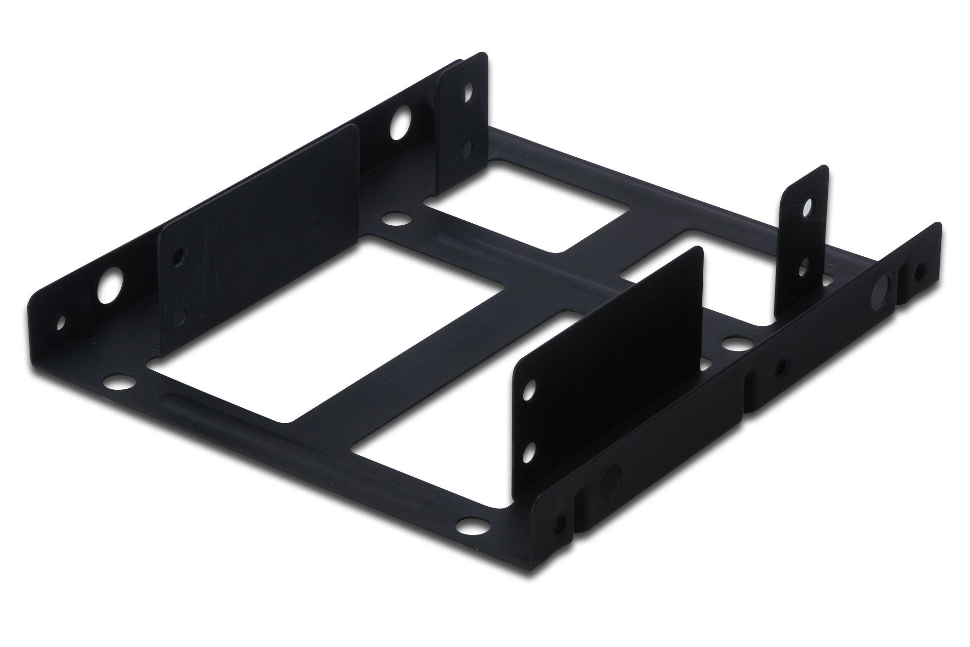 DIGITUS podwójna wewnętrzna ramka montażowa SSD/HDD - do obudów komputerowych - 1x 3.5", 2x 2.5" SSD/HDD - ze śrubami - czarna