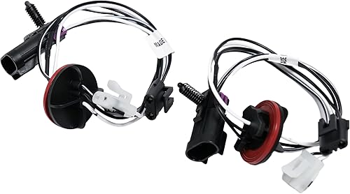 Maernz 2 arnés de cableado para faros delanteros compatibles con Dodge Ram 150025003500450055005500 2009-2017, repuesto 68193062AB 68193062AA solo