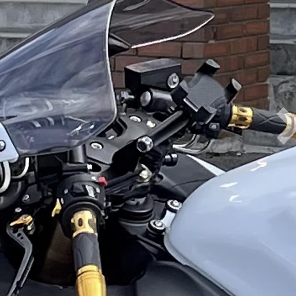 Amazon.co.jp: KATIE DEVI For GSX1300Rバイク用 クランプバー 【 GSX1300R 隼 】 ATC バークランプ