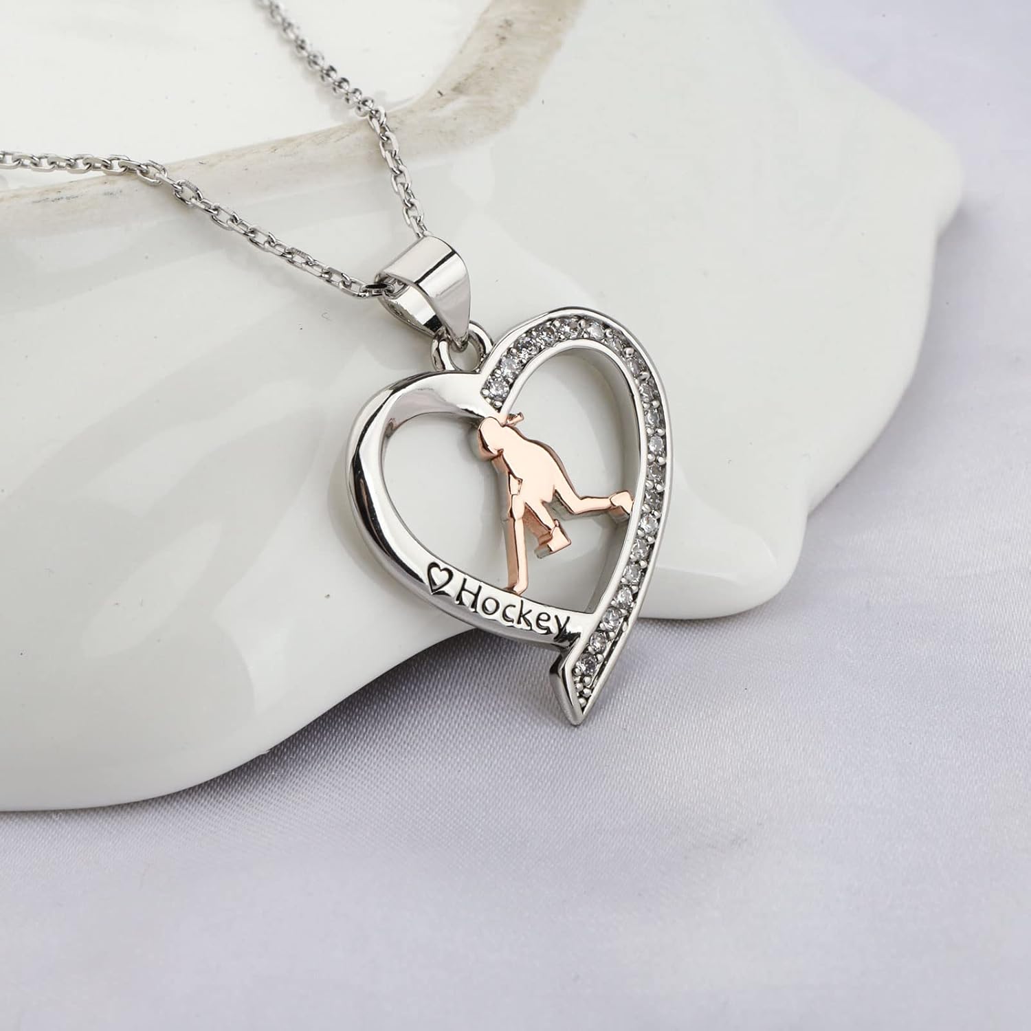 BNQL Hockey Necklace - Men, Women Ice Hockey Jewelry Gift - Image 3