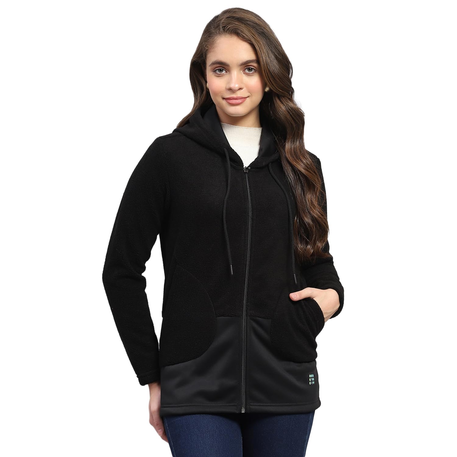 rock.it Rockit from House of Monte Carlo Womens Solid Hooded Neck Full Sleeve Sweatshirt (2240102699)-picture-27