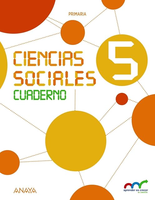 Portada de Ciencias Sociales 5º Educacion Primaria Cuaderno. Andalucia
