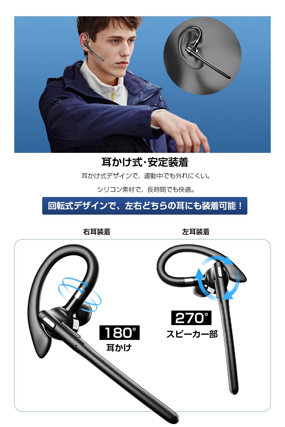 Amazon.co.jp: 明誠 イヤホン翻訳機 Bluetooth 5.4 ヘッドセット 115