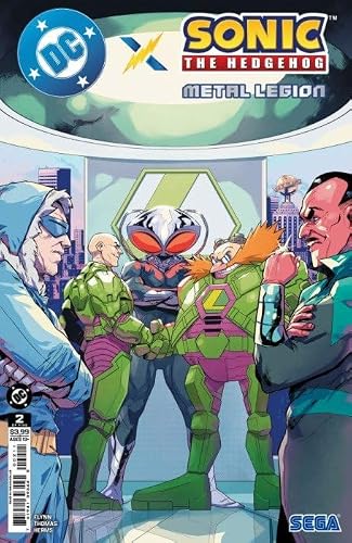 DC X Sonic the Hedgehog: Metal Legion #2A DC
