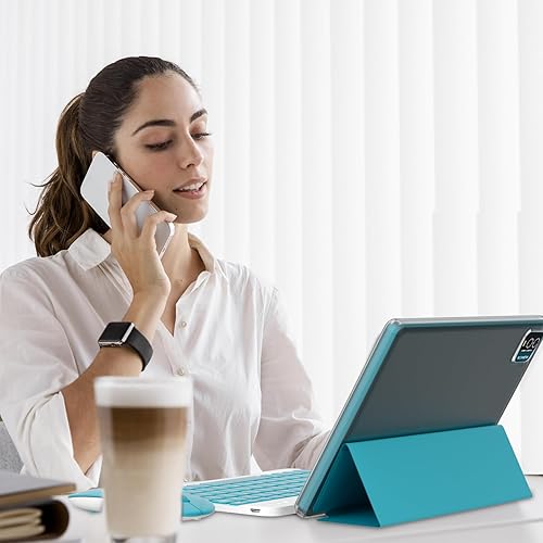 Vista 10 de Android 14 Tablet 2 en 1 Tablets 10 pulgadas Tablet con teclado Mouse Case Protector Stylus 10.1" Tab 8GB+64GB Soporte 1TB expansión 2MP+8MP Cámara