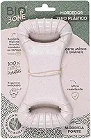 Mordedor Natural Biobone Osso Brinquedo Cães Roer Cães Médio Mordida Forte Fibra de Cana de Acúcar sem plático