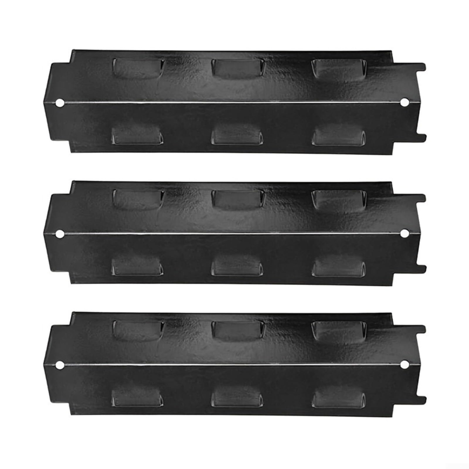 Plaque chauffante barbecue gaz acier 98531 diffuseur de chaleur 3 pièces