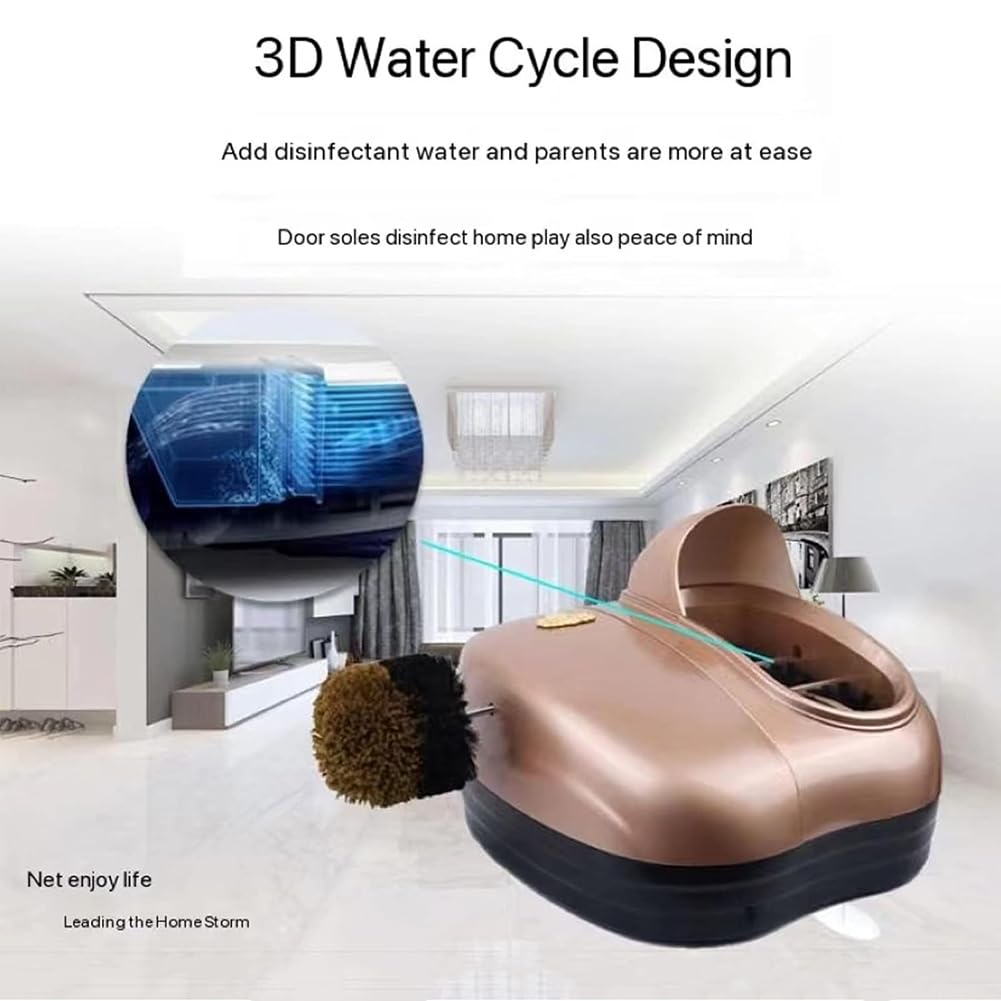 Máquina De Suela De Zapatería De Cepillado Automático, Máquina De Limpieza Superior Y Suela De Zapatos, Limpiador De Botas De Cuero Sin Hotel/Polvo