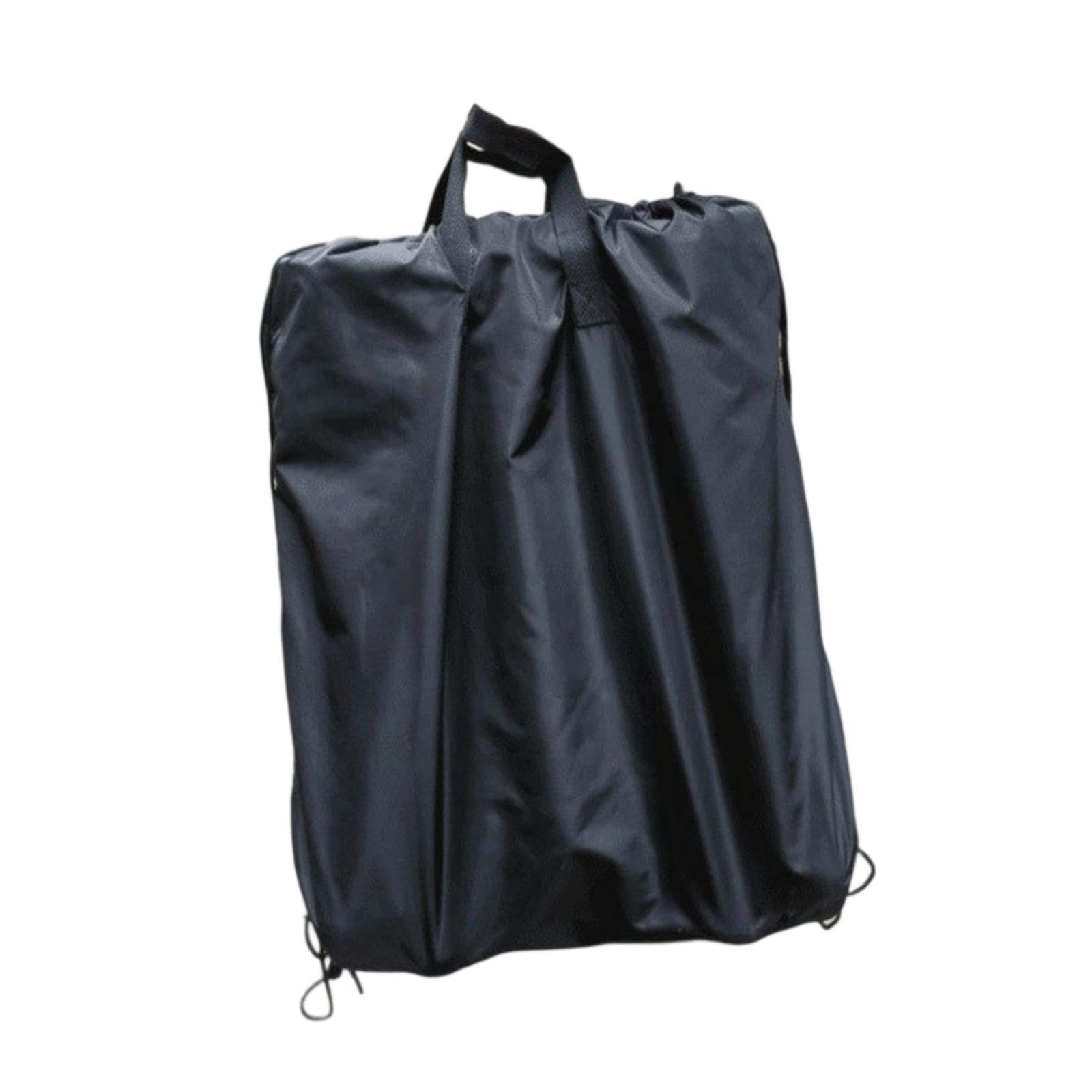 Borsa da cancello per passeggino con manico portatile in tessuto Oxford, facile da trasportare, chiusura a coulisse, robusta copertura da viaggio impermeabile, 69 x 79 cm