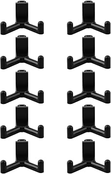 Tool Hook for Lifetime Shed, Storage Tool Hooks for Vertical Siding Shed, Wall Mount Utility Hooks Heavy Duty Garage Organizer Hanger Accessories5 or 10 Pack