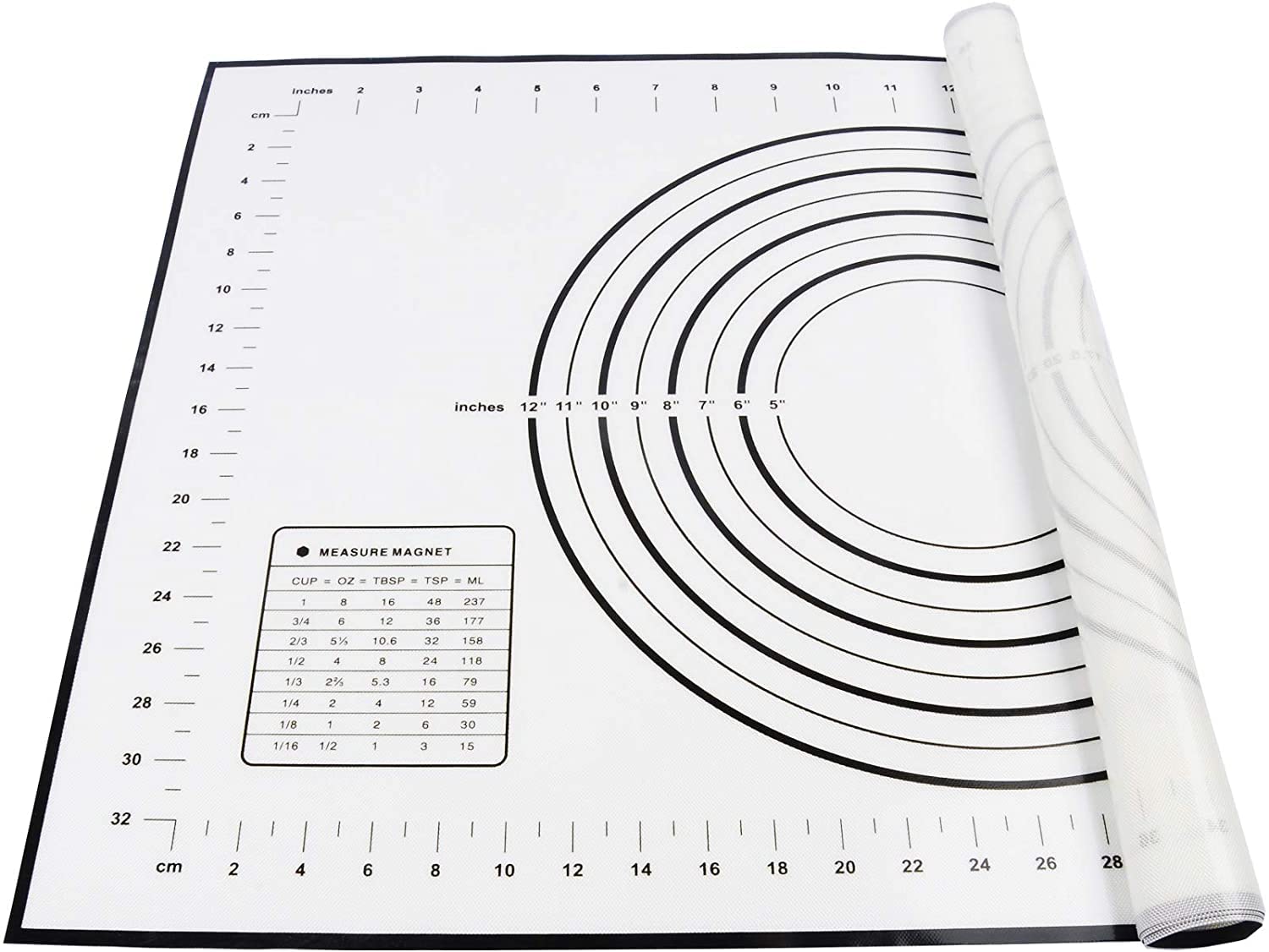 Tappetino In Silicone Per Pasta 60x40cm - Antiaderente E Con Misure - Per Forno E Cucina - GWHOLE - Foto 11