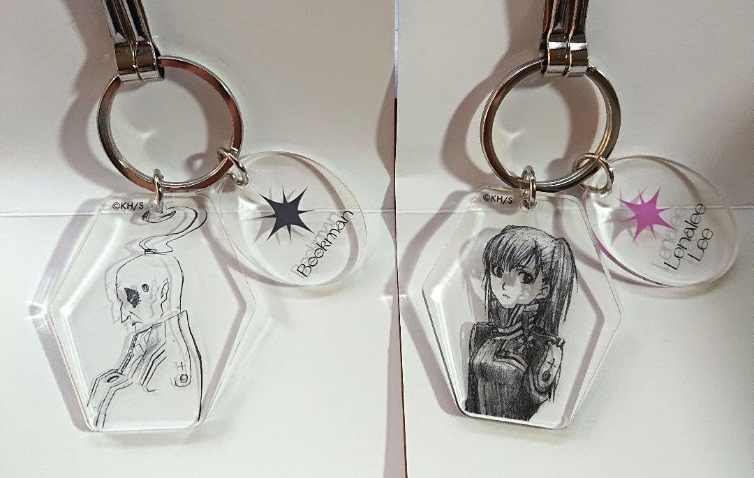 Amazon.co.jp: D.Gray-man クリアベースキーホルダー リナリー