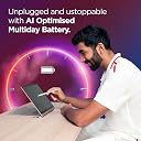Lenovo Yoga 7 2-in-1 Intel Core Ultra 5 226V,Copilot+ AI PC(16GB RAM/1TB SSD/14(35.5cm)/WUXGA OLED/40 Tops/Win 11/Office Home 2024/Yoga Pen/1Yr ADP/Seashell/1.38Kg), 83JQ003YIN Convertible Laptop gallery image
