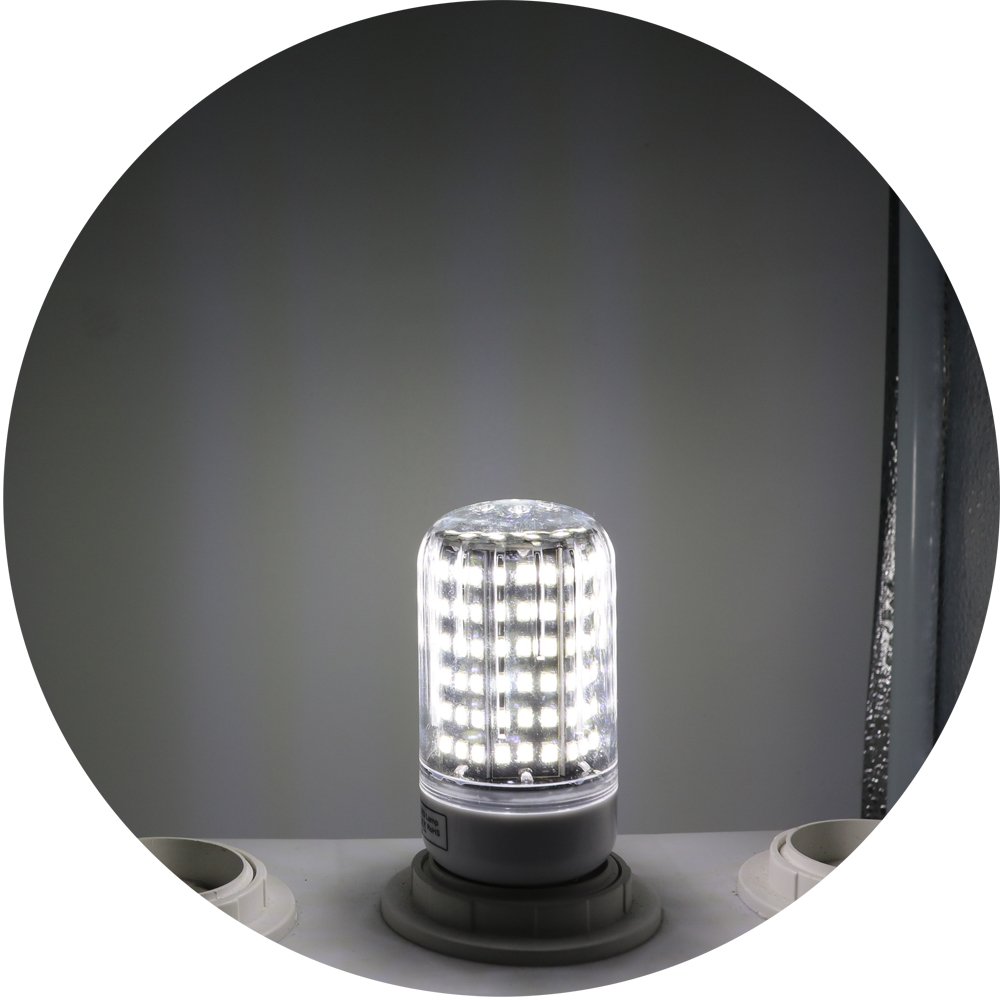 Xindaxin - Bombilla led (casquillo E27, 12 W equivalentes a 120 W, 6000 K, luz blanca fría, 20 unidades)