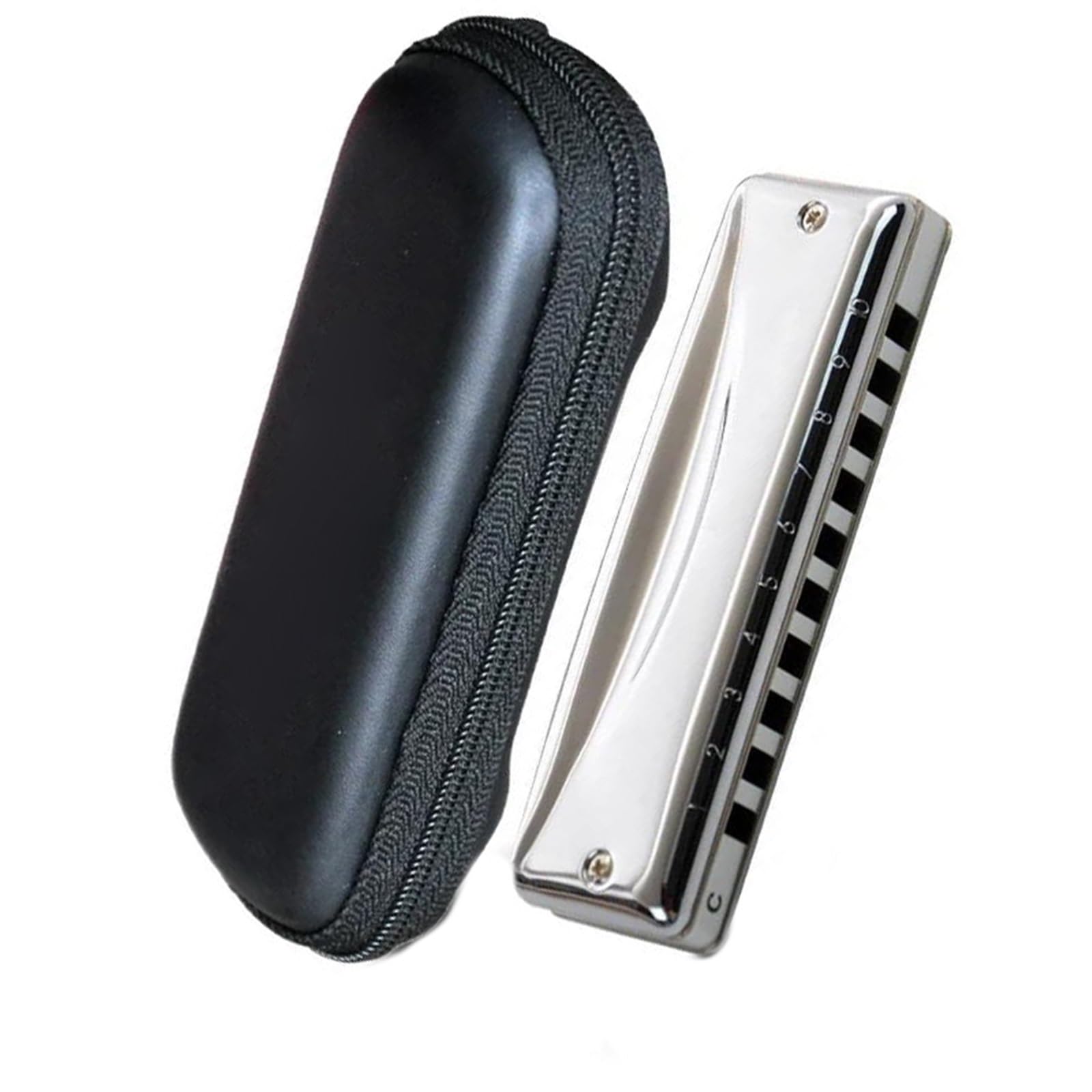 Armonica diatonica, Students Learn Harmonica 10-Hole Diatonic Harmonica Professional Harmonica Key Of C harmonica Beginners(C)
