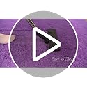 Fluffy Shag Rug, 5x7 Purple Indoor Modern Shaggy Area Rug, Non-Slip Rectangular Fuzzy Carpet for Girls Kids Nursery Bedroom Living Room, Soft Plush Rug for Home Decor
