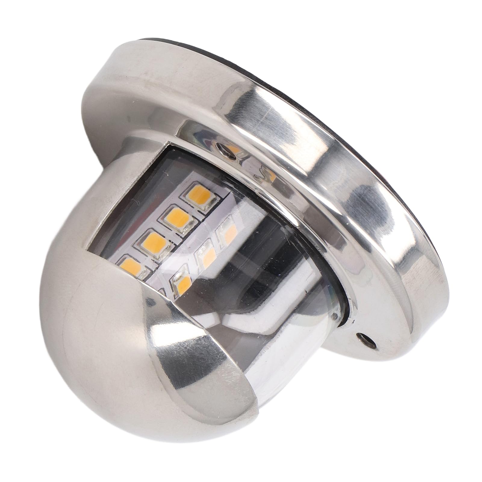 Zerodis Luci LED Marine, Luce naturale bianca efficiente IP66 12V per barche da pesca pontili yacht, Visibilità 2 miglia, Installazione semplice durevole