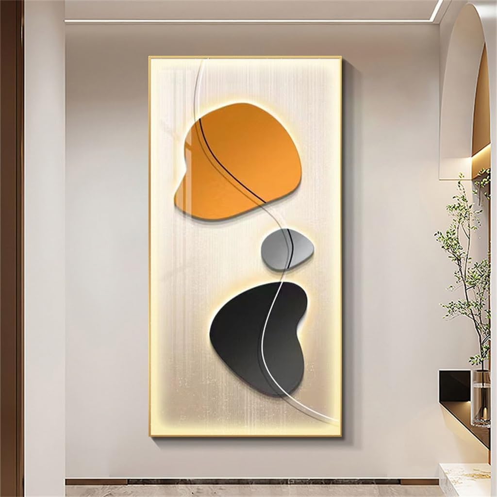LED Luminous Light, Foyer Decoration Painting, Hanging Painting, Living Room Corridor Painting(XX-Large)