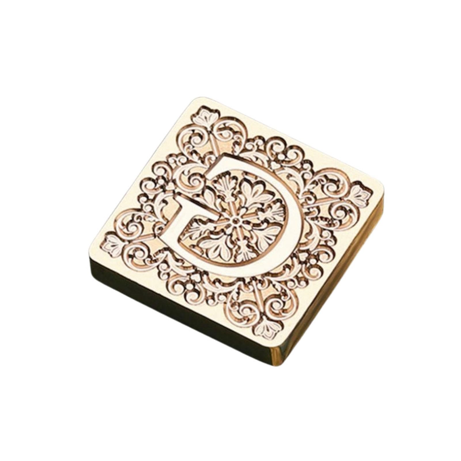 Letters Series Sealing Waxed Stamp for Envelope Invitation Decorations Brass Head English Seal Seal