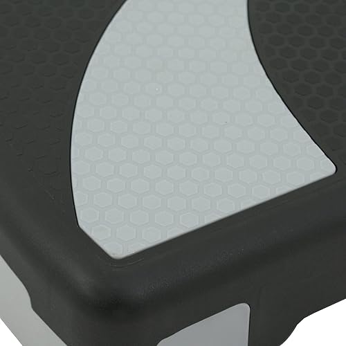 Vista 9 de ZENY 31’’ Aerobic Step Platform, Adjustable Exercise Workout Stepper with Stable Risers, Stand Up Steppers for Exercise at Home, Fitness Equipment