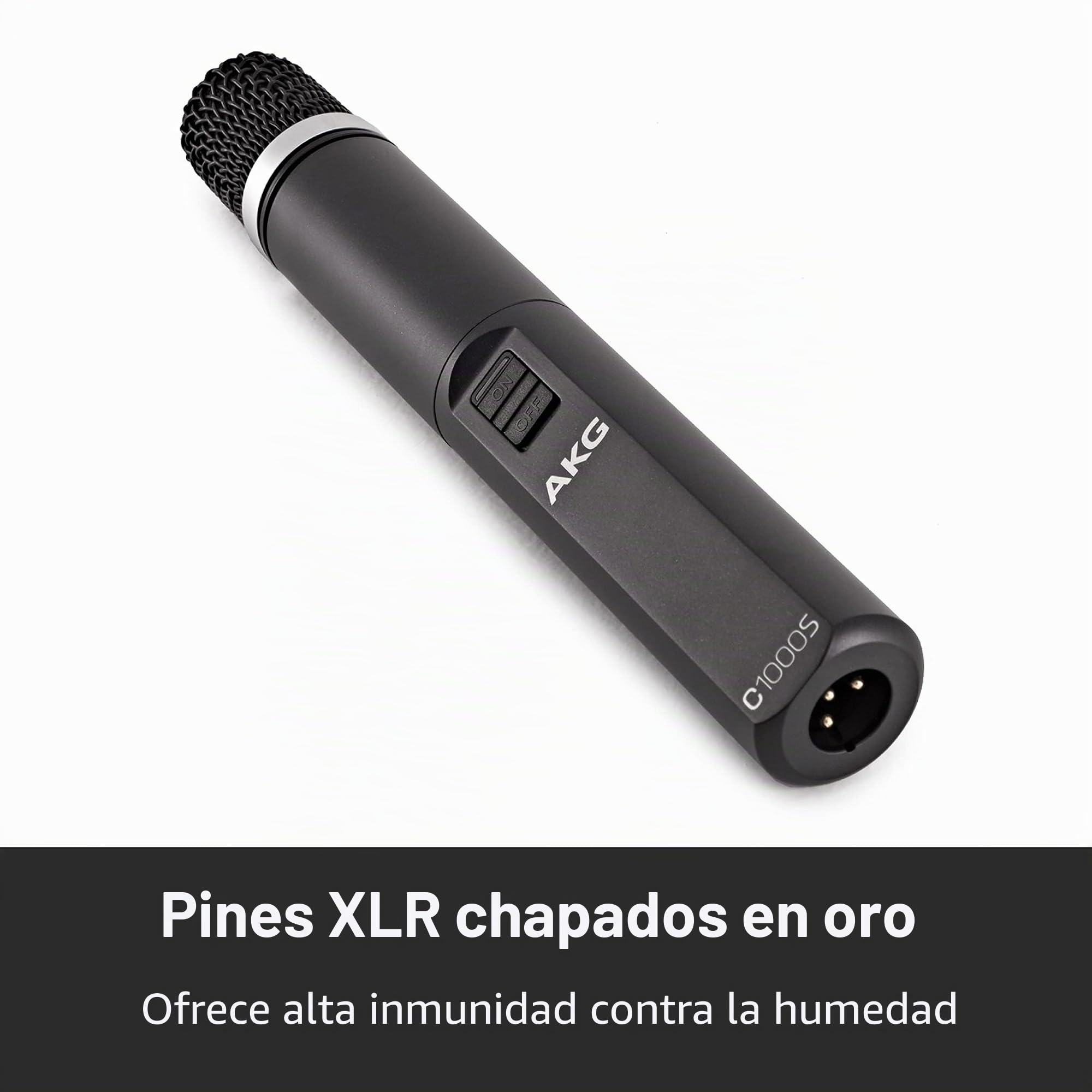 AKG C1000S - Micrófono de Condensador, 11.4 x 3.9 x 6.7 inches