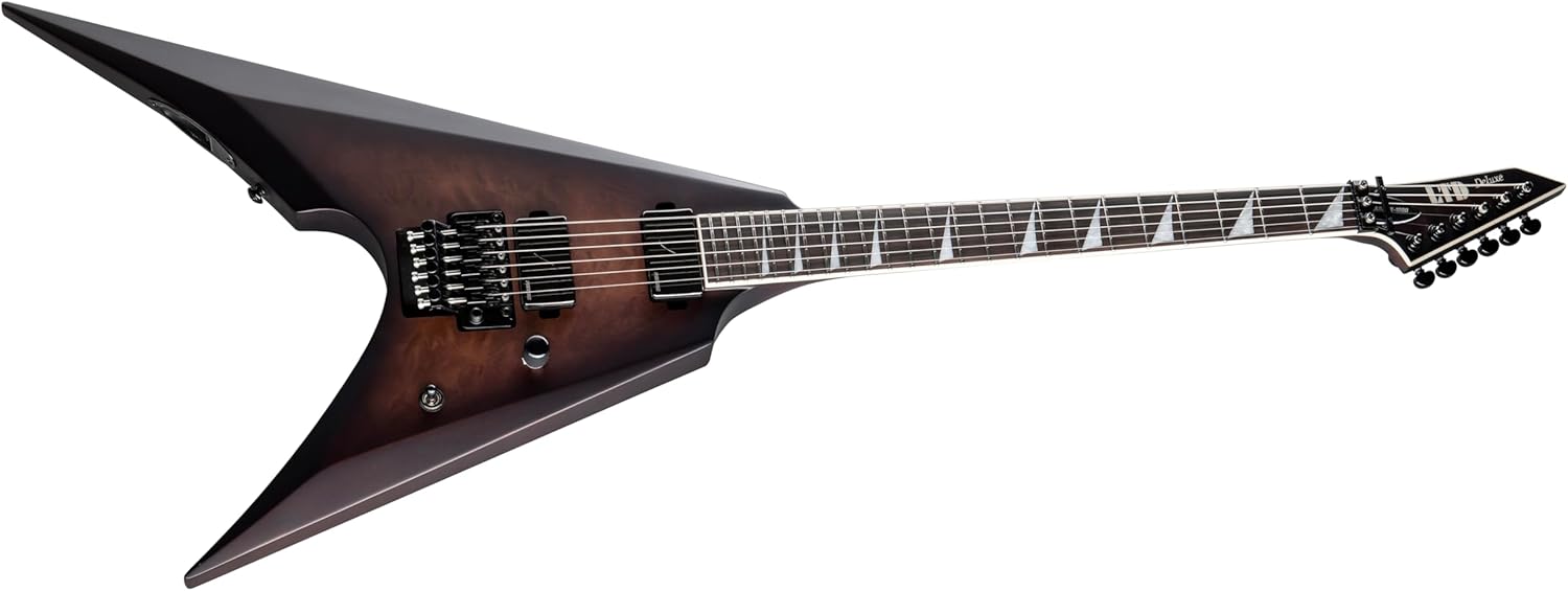ESP LTD Arrow-1000 Electric Guitar - Dark Brown Sunburst Satin