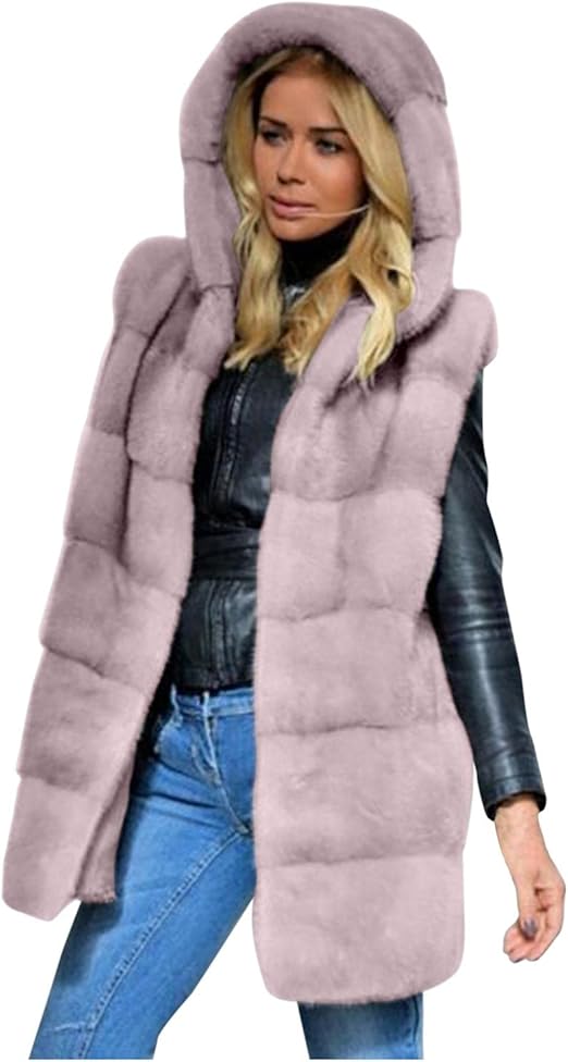 Fur vest coat Clearance