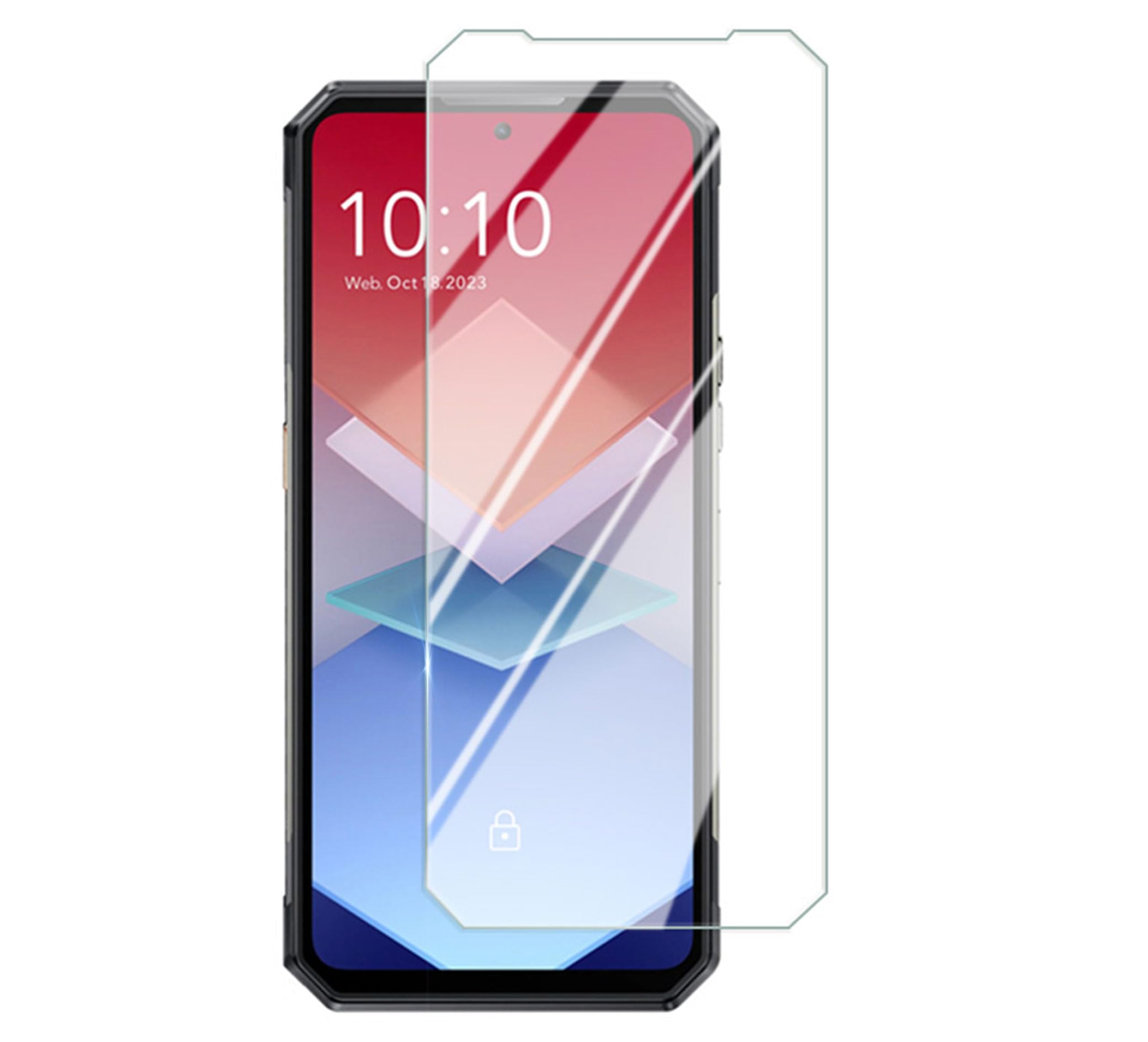 OUKITEL WP30 pro 保護フィルム（1枚） Amazon | For OUKITEL WP30 pro フィルム 9H 強化ガラス 高透過率 汚れ