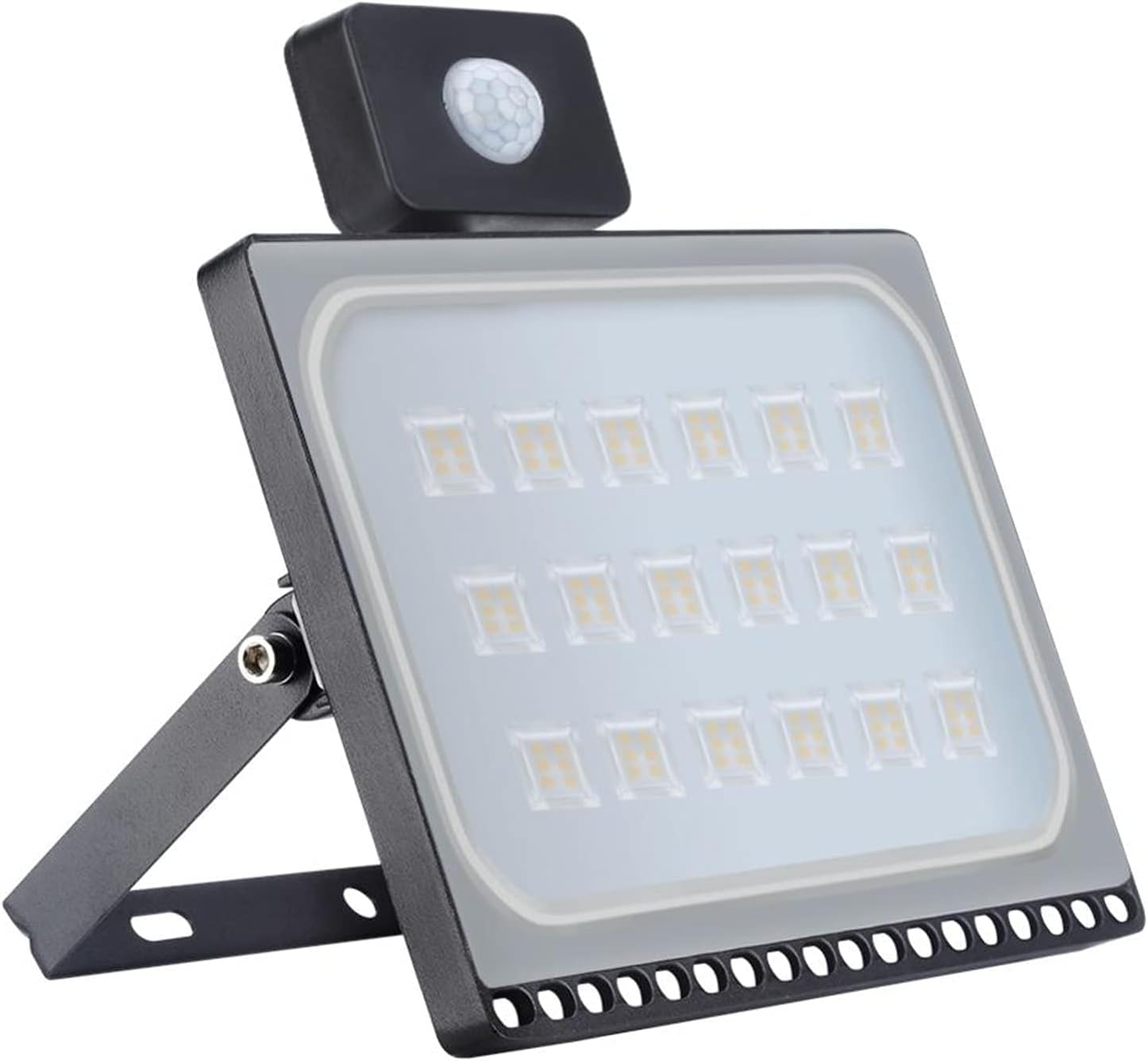 Projecteur LED 100W IP65 extérieur étanche 220V luminaire détecteur de mouvement 8000Lm