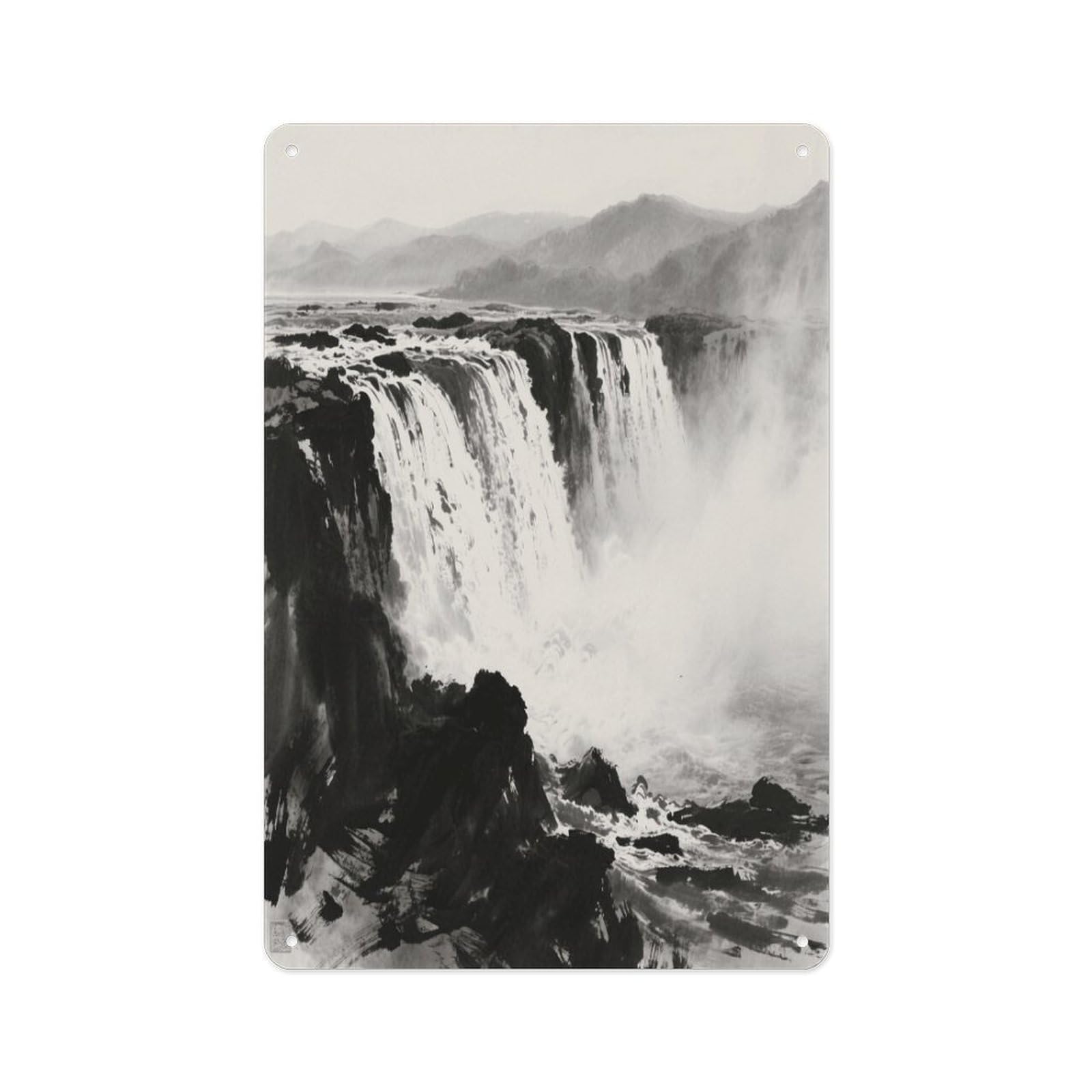 Fekiloot Style Niagara Falls Wall Decor Metal Signs Tin Signs Poster