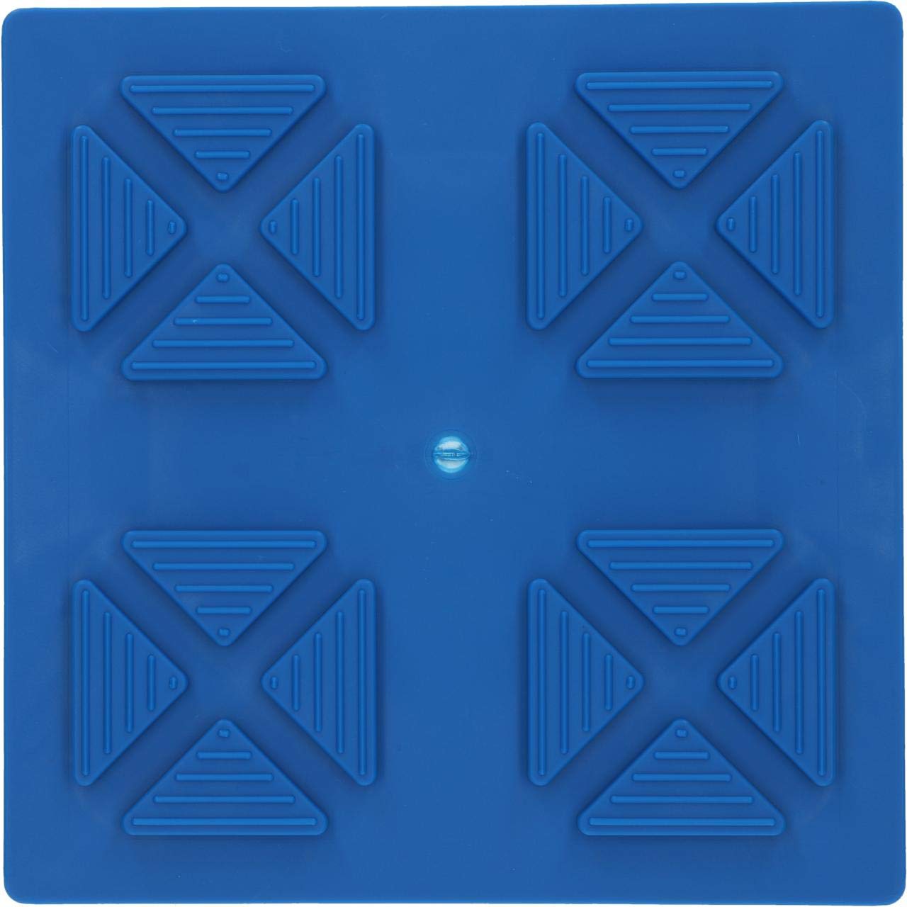 Cartrend 10306 Cavalletto di Supporto per roulotte, Set da 4 Pezzi, Set di 4 & Caravan 10396 - Piastre di Base impilabili, 4 Pezzi