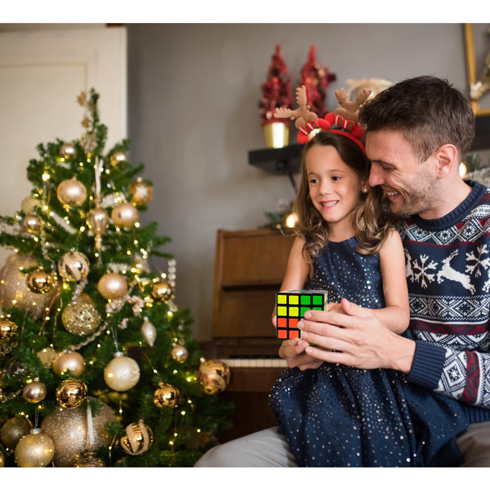 Cubo Magico 4x4,Speed ​​Cube professionale, fluido e tollerante ai guasti,Adatto per allenamenti da competizione per adulti o bambini, regali di Natale e regali di compleanno
