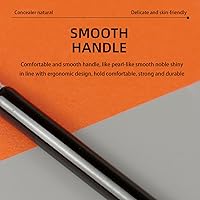 Vista 5 de Cepillo corrector de doble extremo, mini cepillo de maquillaje de doble extremo con cerdas sintéticas de esponja