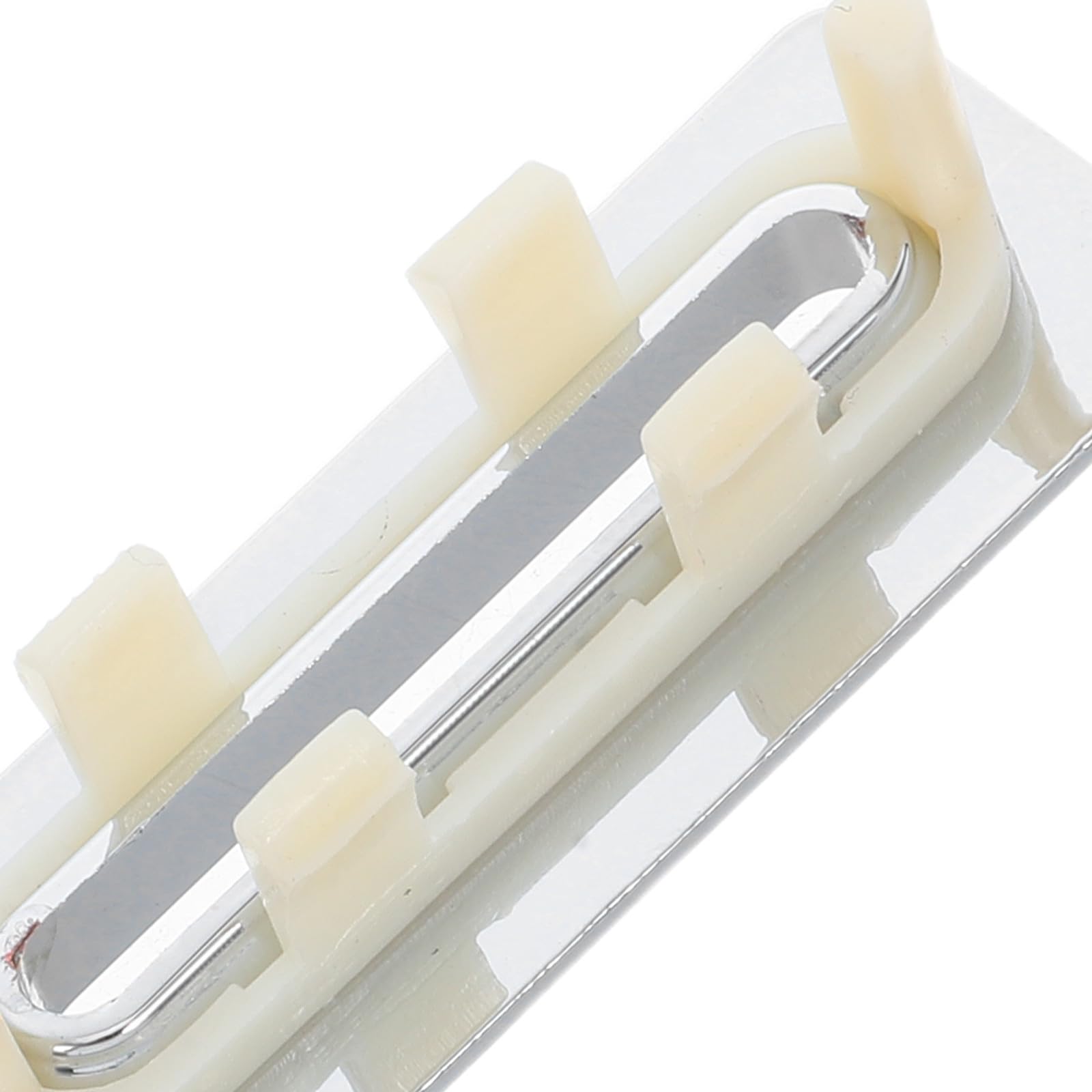 Tofficu Tappo Troppo Pieno per Lavabo 2 Pezzi Inserto Rettangolare Leggero Resistente per Lavandini da Bagno e Cucina
