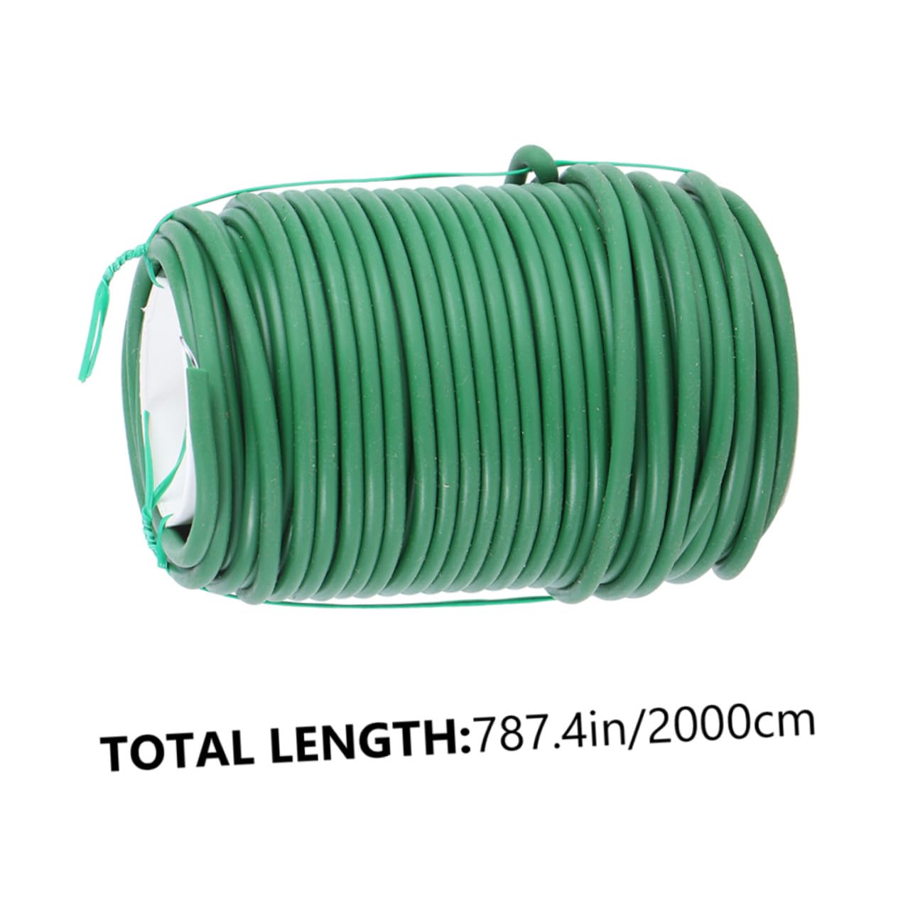 Attaches de Fixation pour Plantes de Jardin, 2 Rouleaux Tpr Fer Vert