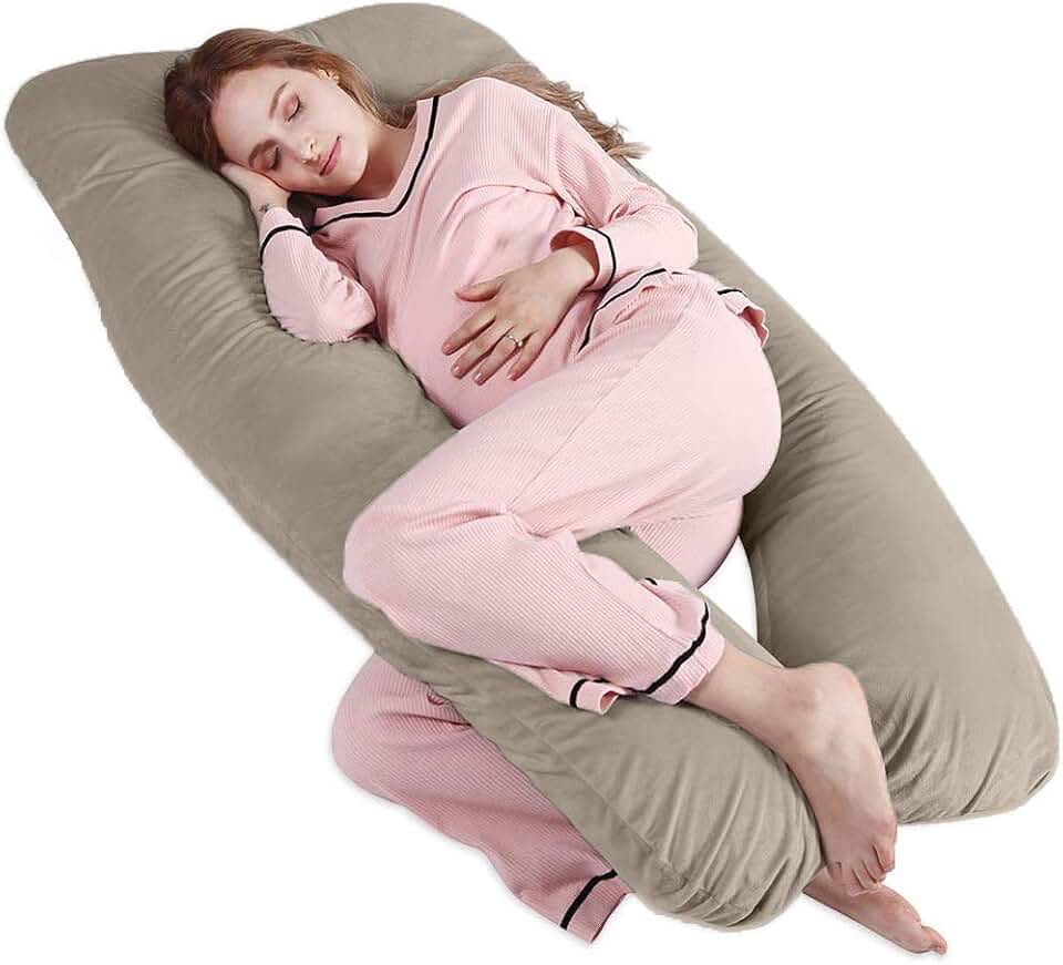 Travesseiro para Gestante Casa Dona Creme