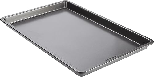 Miniatura 9 de GoodCook PRO - Bandeja grande para hornear, antiadherente, resistente a la deformación y a los arañazos, apta para lavavajillas, construcción de