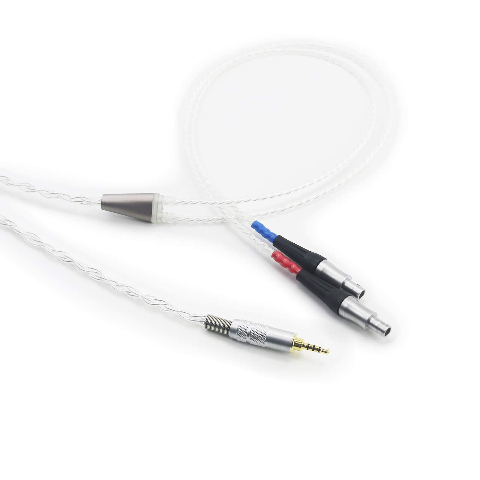 HiFi-Kabel 2,5 mm Trrs Balanced Male Kompatibel mit Sennheiser HD800-, HD800S-, HD820-Kopfhörern Kompatibel mit Astell & Kern AK240 AK380 2 m