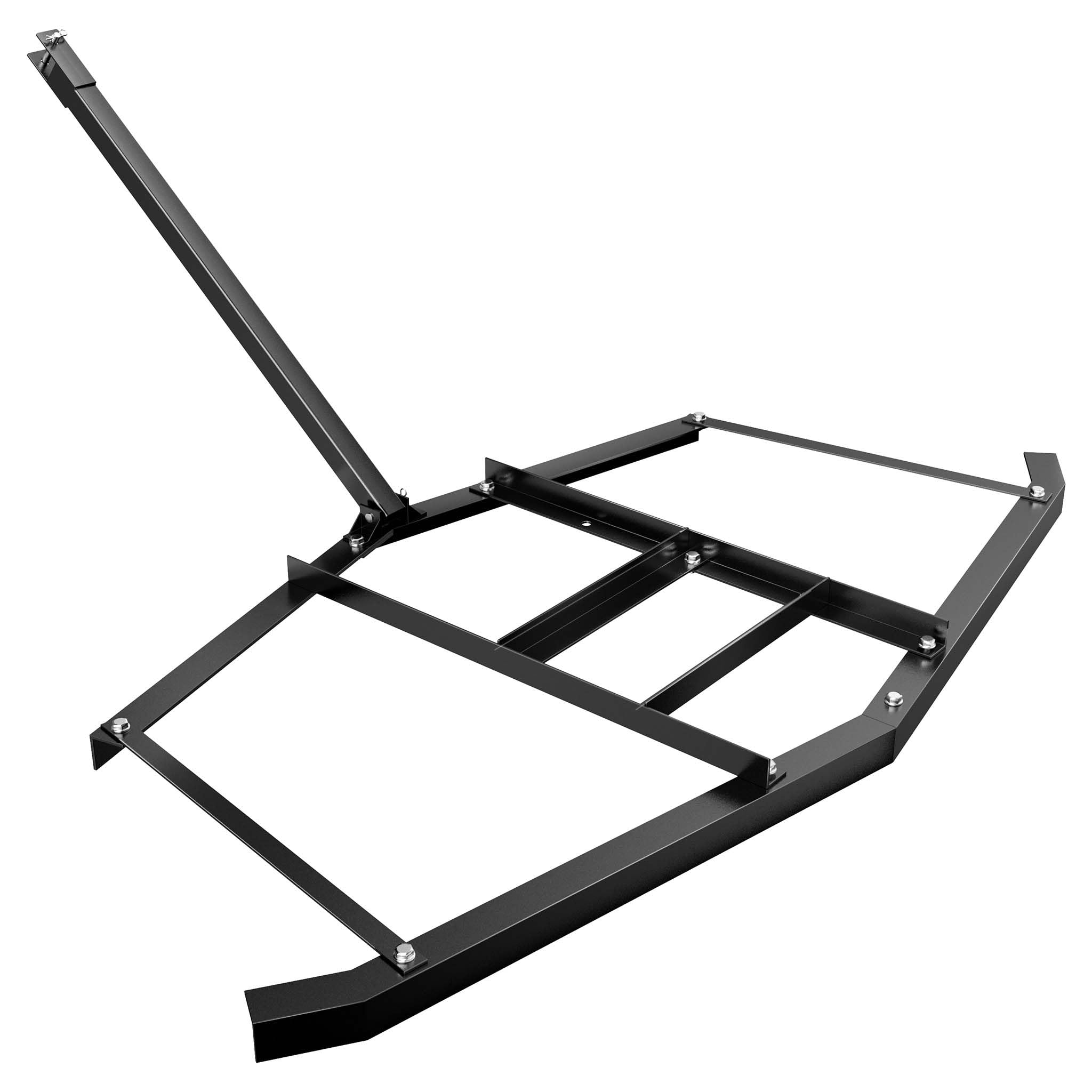 Wiltec Tow-Behind Lawn Leveller 172 x 9 cm Adjustable Lawn Drag for ATVs, UTVs and Utility Tractors, Drag for Gravel Driveway, Gardens and Farmland