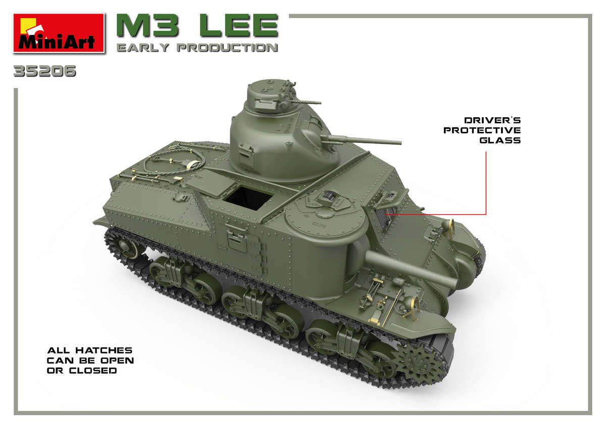 Amazon | ミニアート(Miniart) 1/35 アメリカ軍 M3リー初期型